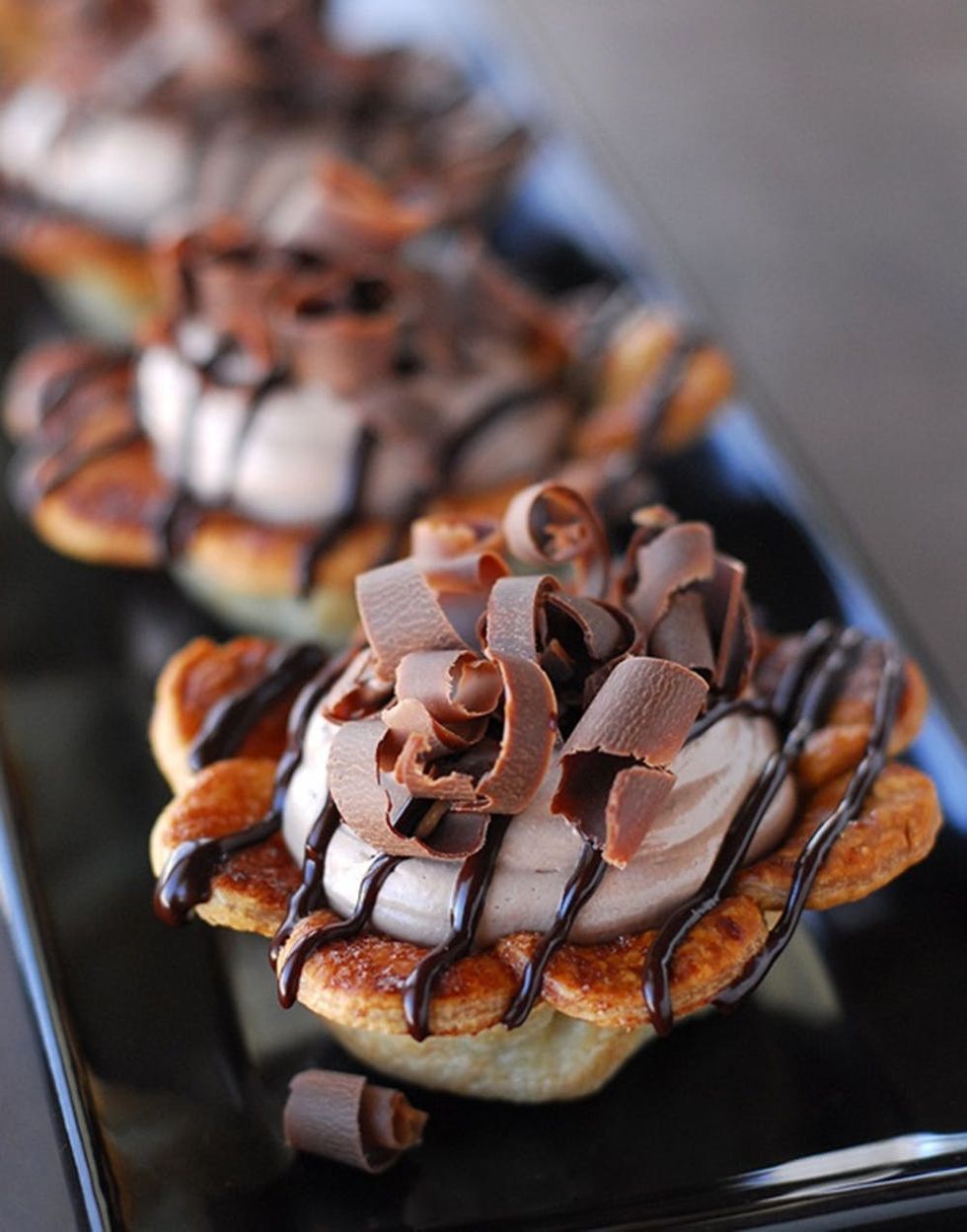 Chocolate Nutella Pies
