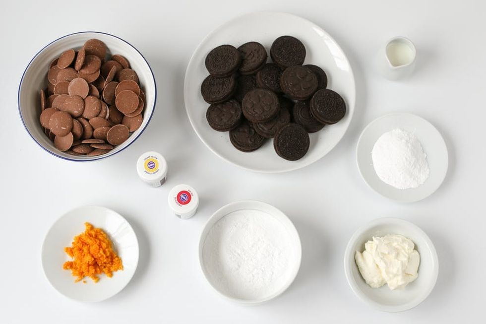 chocolate orange truffles ingredients