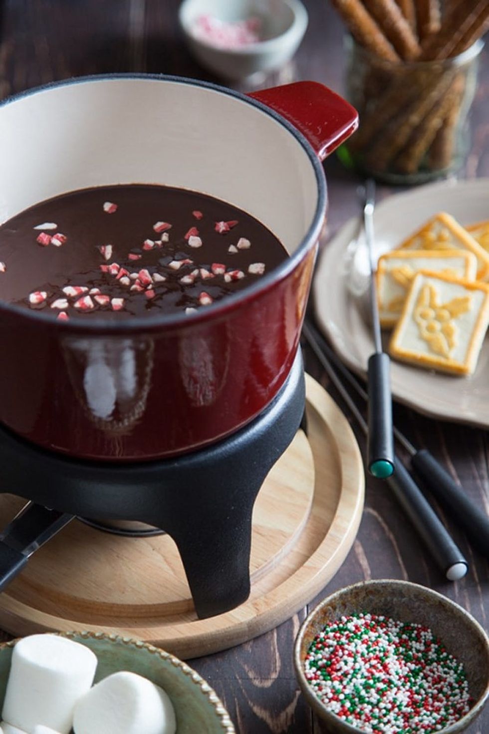 Chocolate-Peppermint-Fondue