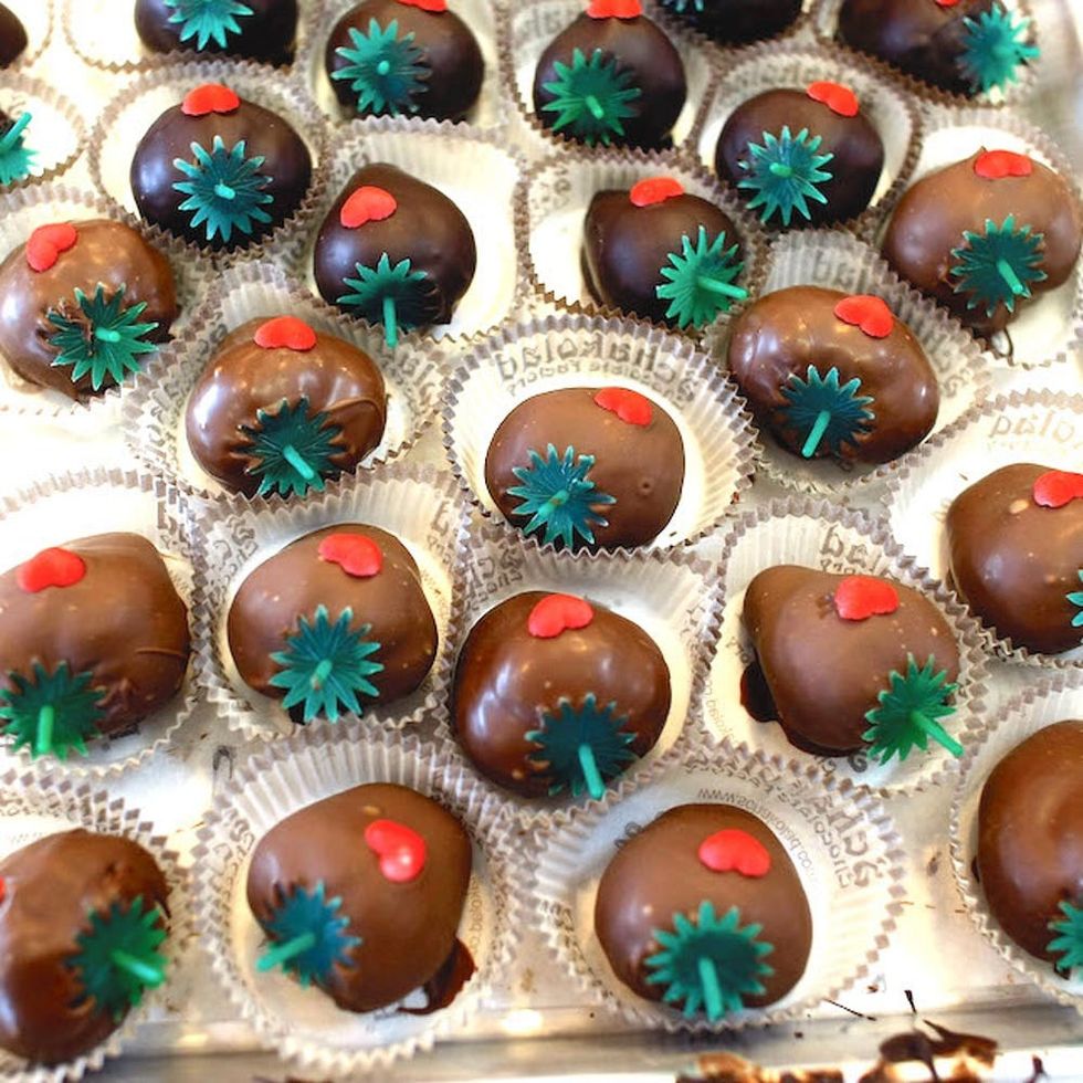 Chocolatier Prepares For Valentine's Day