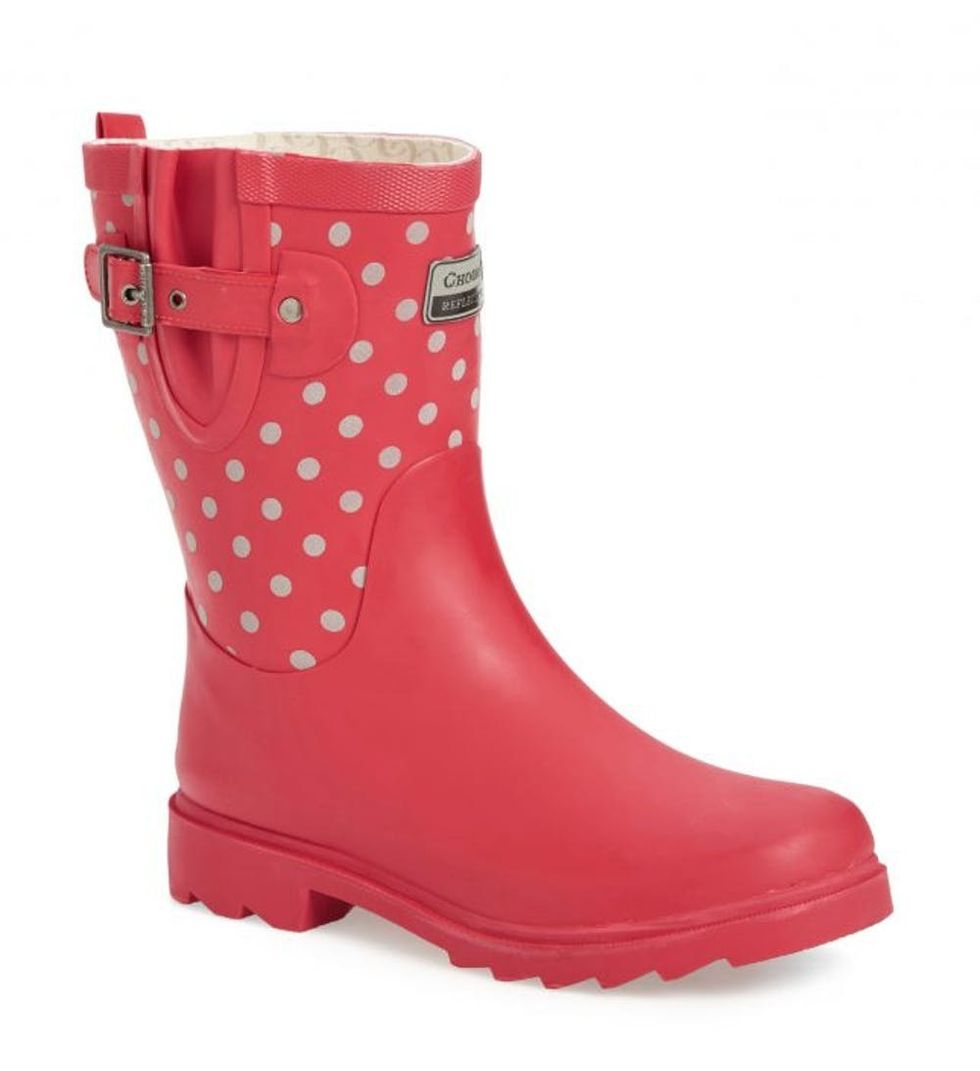 Chooka_'Flash Dot' Reflective Waterproof Rain Boot_$74.95