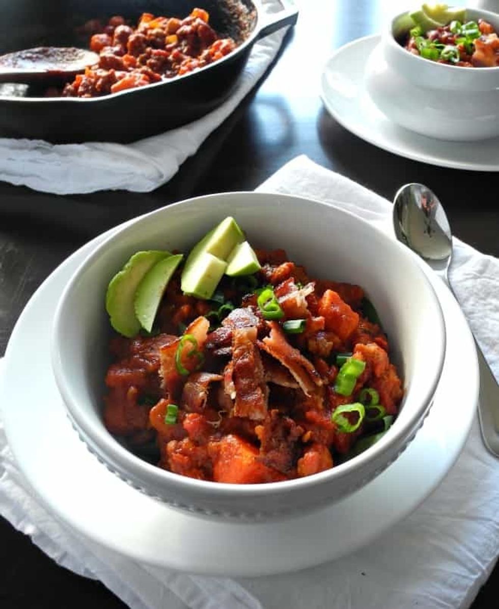 Chorizo Sweet Potato Chili unique chili recipes