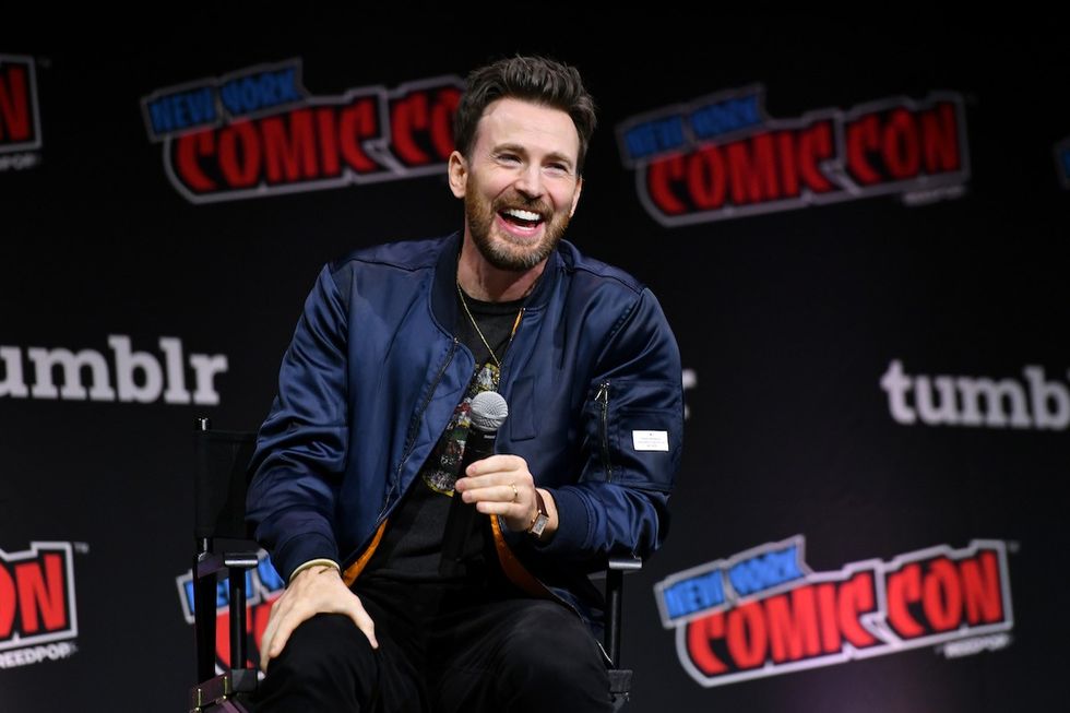 chris evans new york comic con