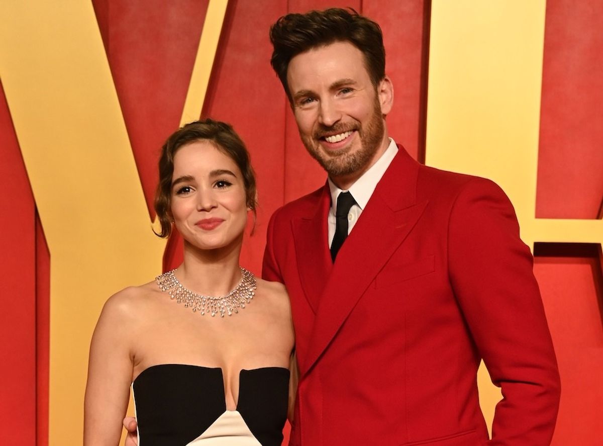 chris evans proposal alba baptista