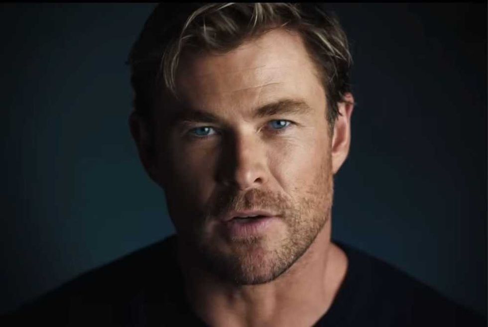 Chris Hemsworth in A Road Trip To Remember on Hulu
