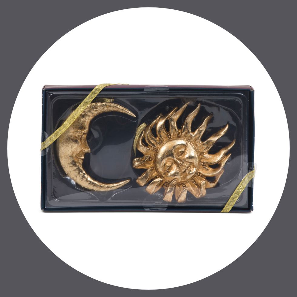 Christian Lacroix Sun And Moon Ornaments