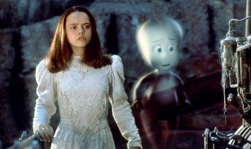 Christina Ricci and Malachi Pearson in Casper