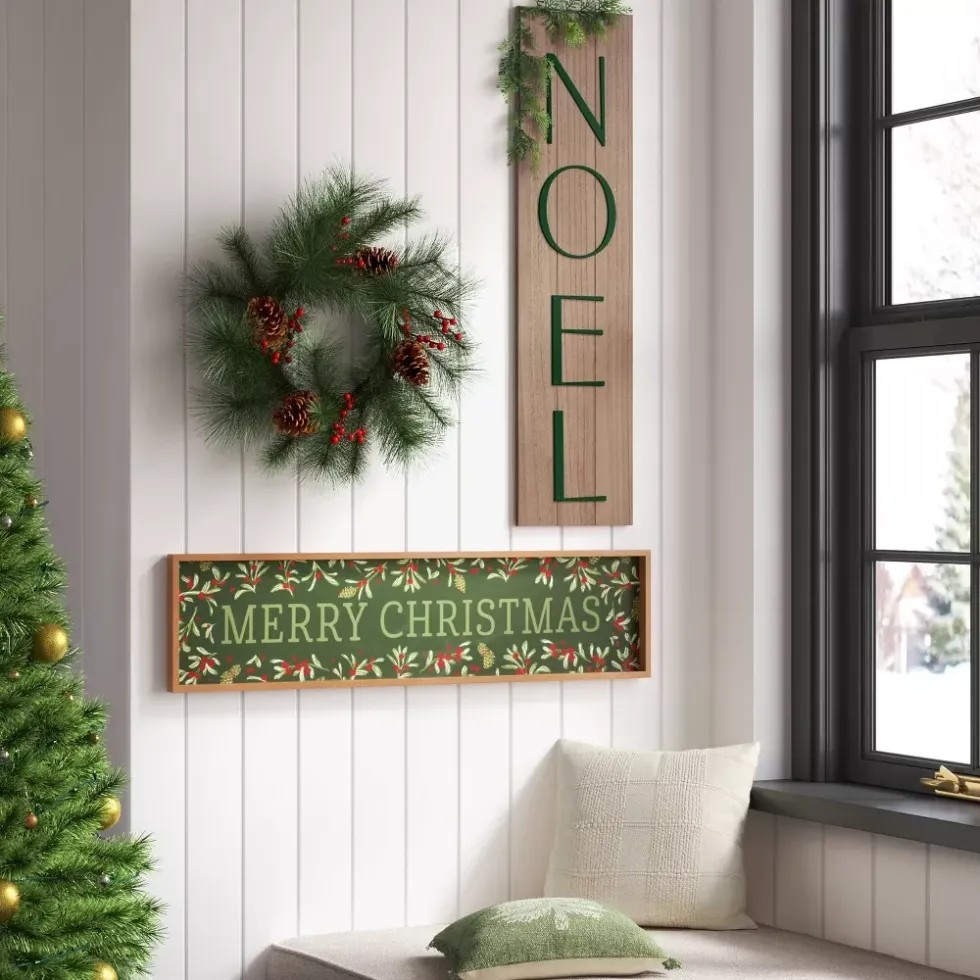 Christmas wall sign