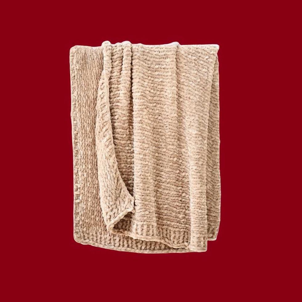 Chunky Luxury Chenille Throw