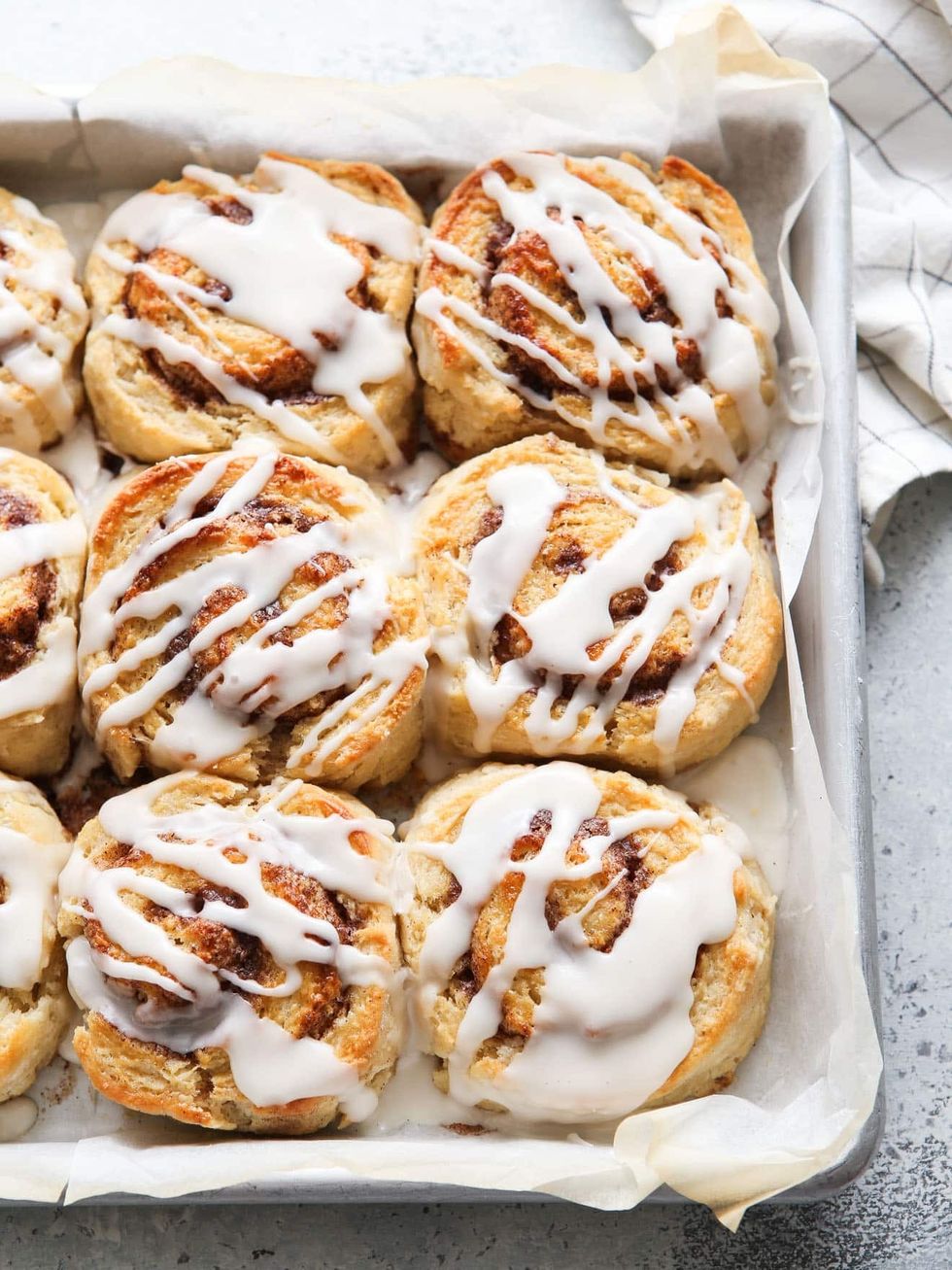 Cinnamon Roll Biscuits