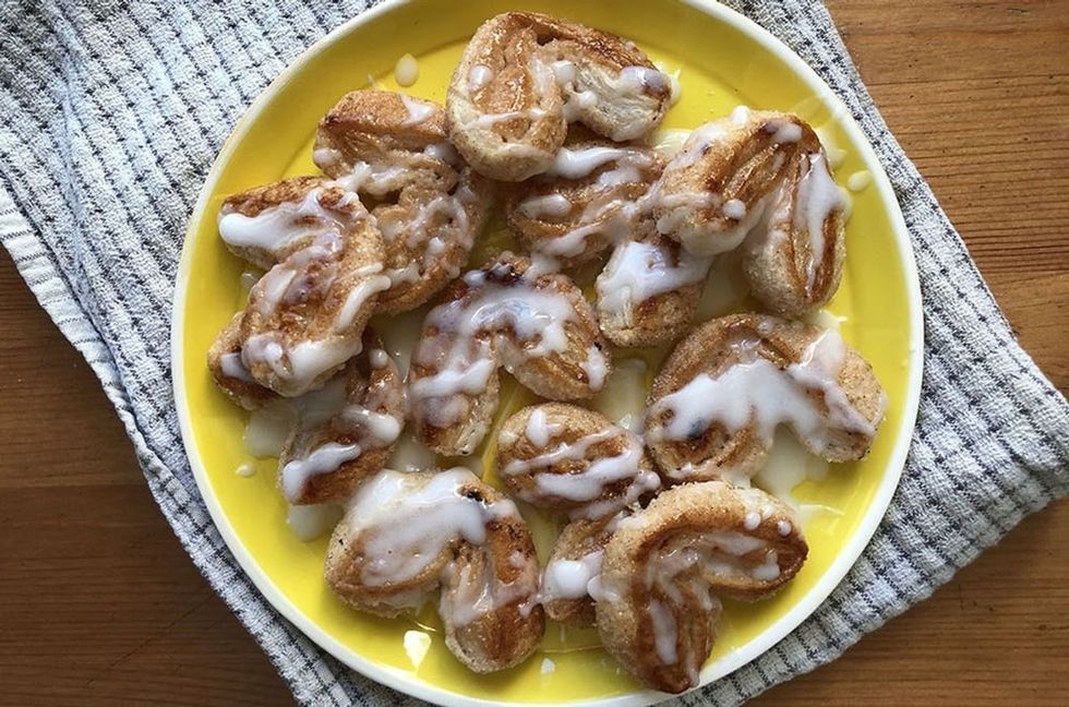Cinnamon Roll Palmiers