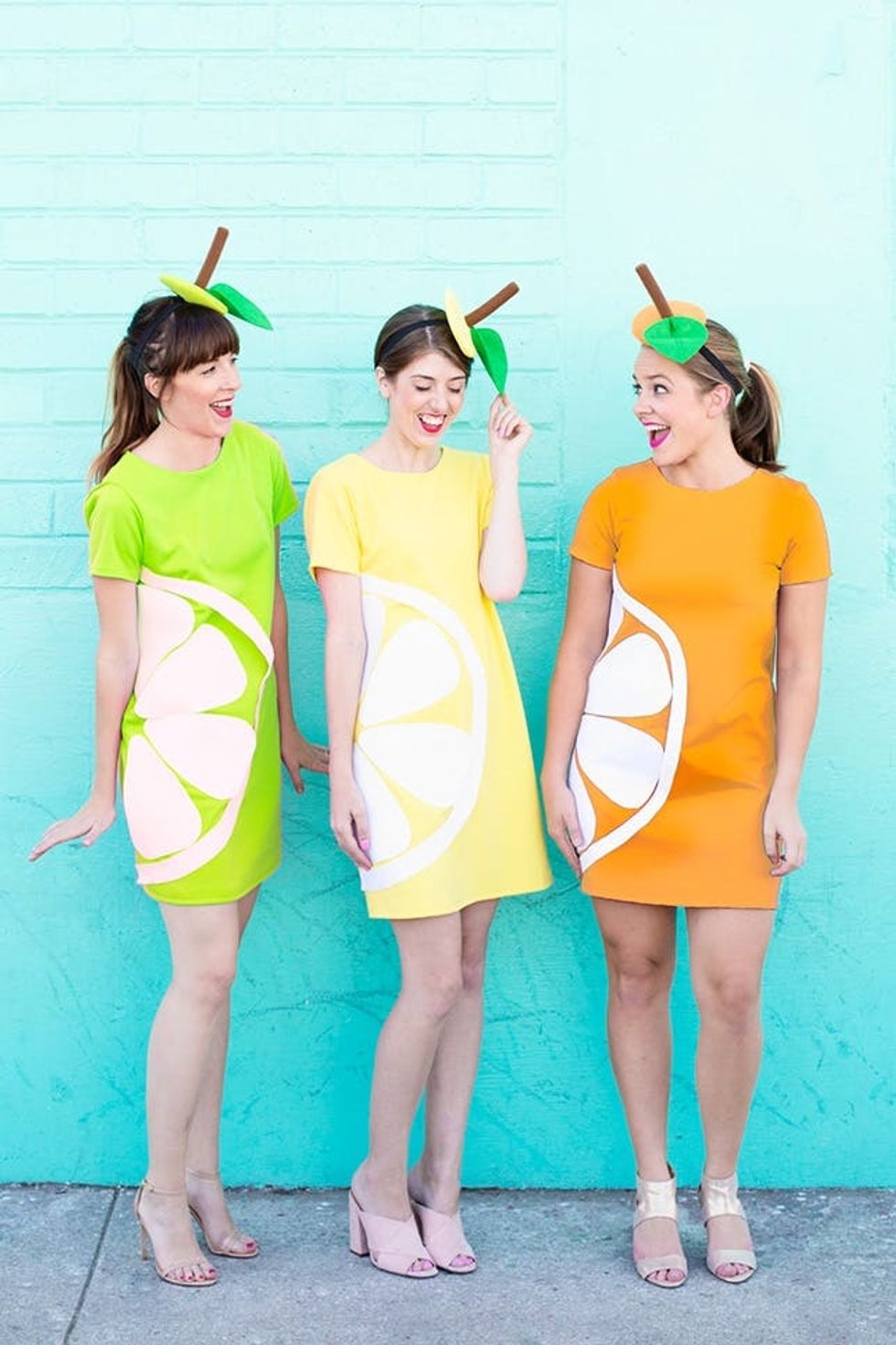 Citrus Slices Costumes group halloween costume