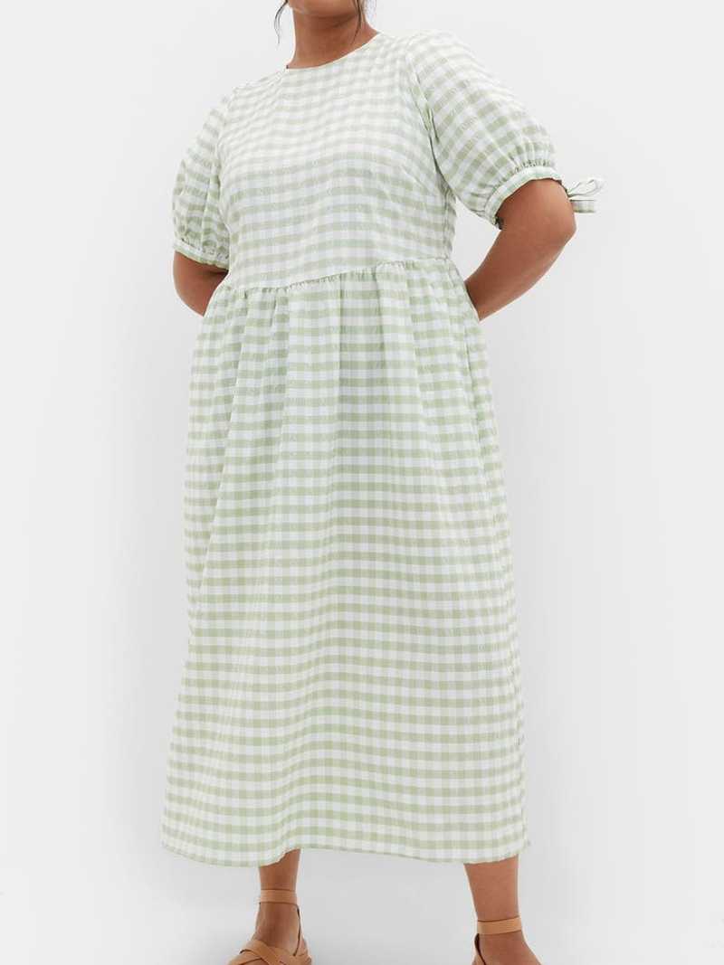 9 Gingham Maxi Dresses For A Chic & Easy Spring Outfit - Brit + Co 9 Gingham Maxi Dresses For A Chic & Easy Spring Outfit - Brit + Co