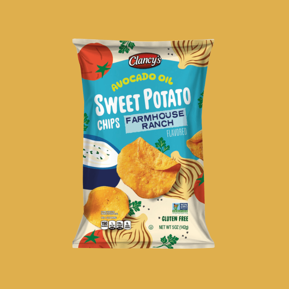 Clancy's Farmhouse Ranch Avocado Oil Sweet Potato Chips