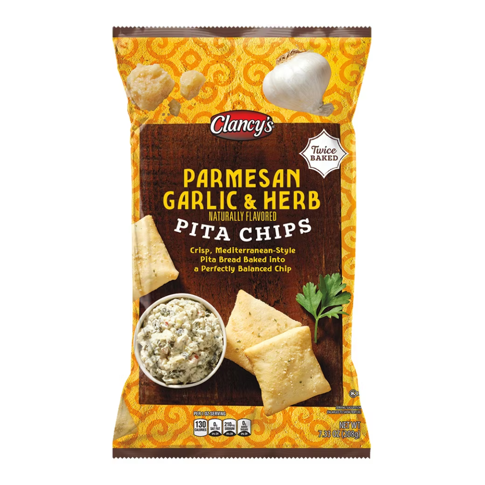 Clancy's Parmesan Garlic & Herb Pita Chips