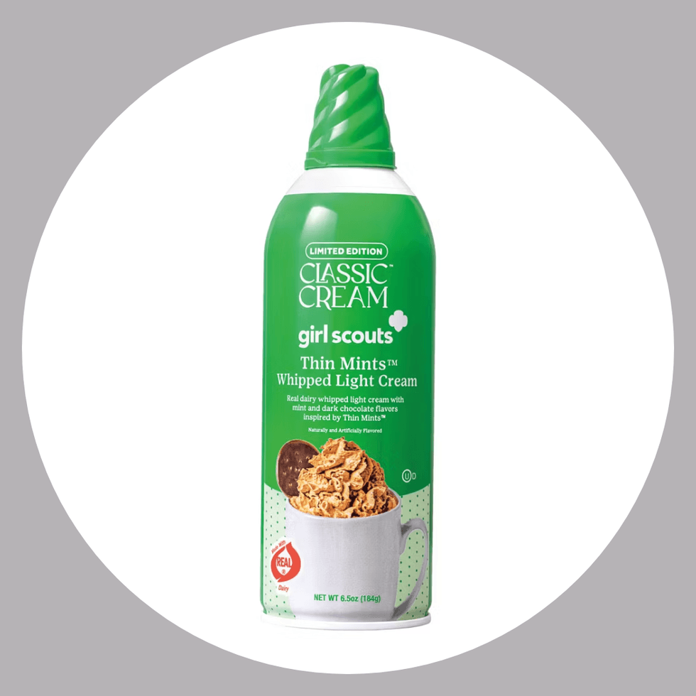 Classic Cream Girl's Scout Thin Mints Whipped Light Cream