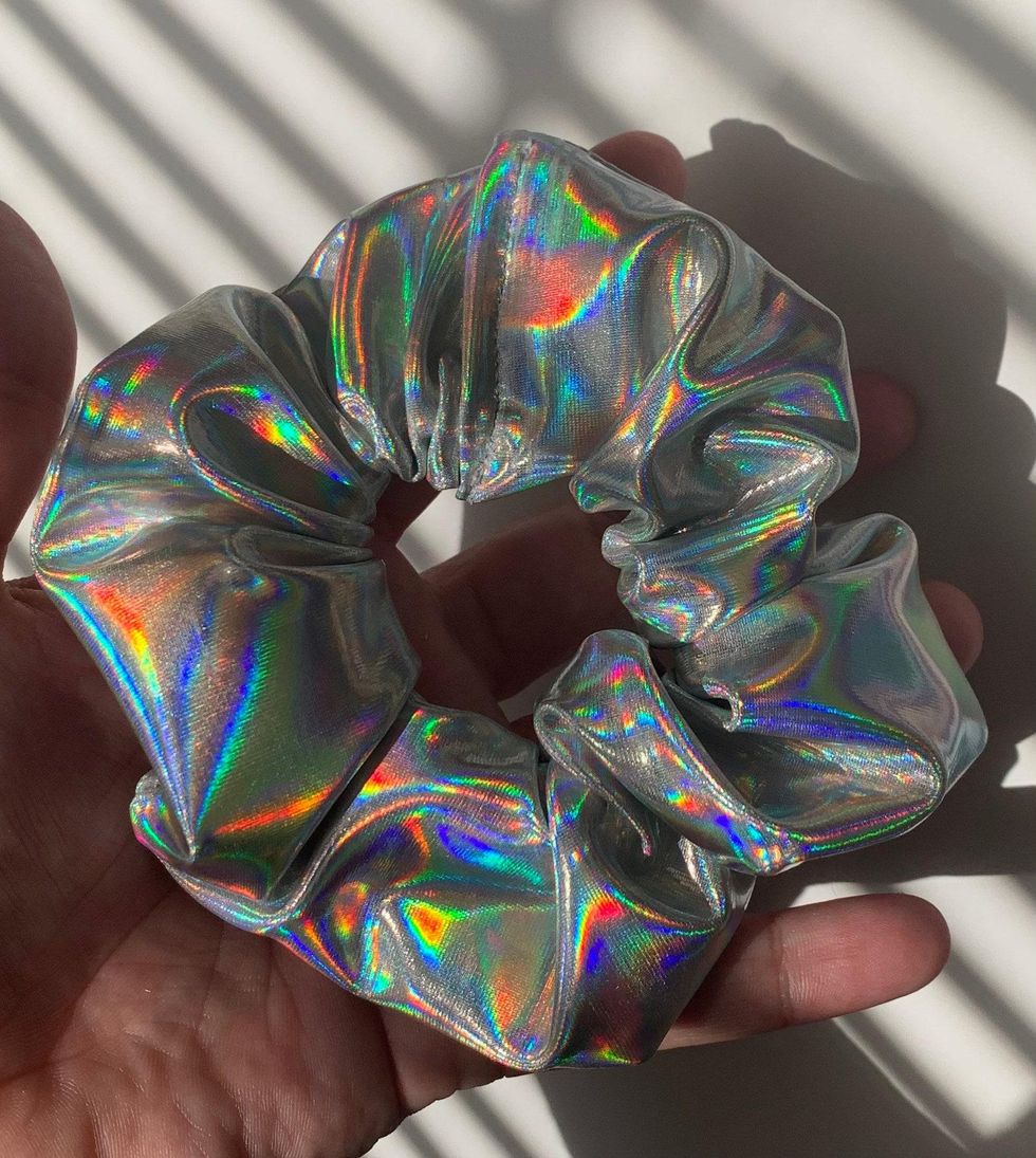 Classic Holographic Scrunchie