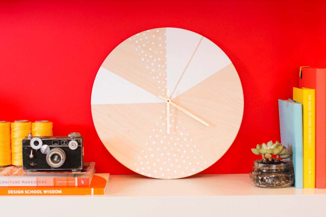 How to Make Wooden DIY Wall Clocks Brit + Co