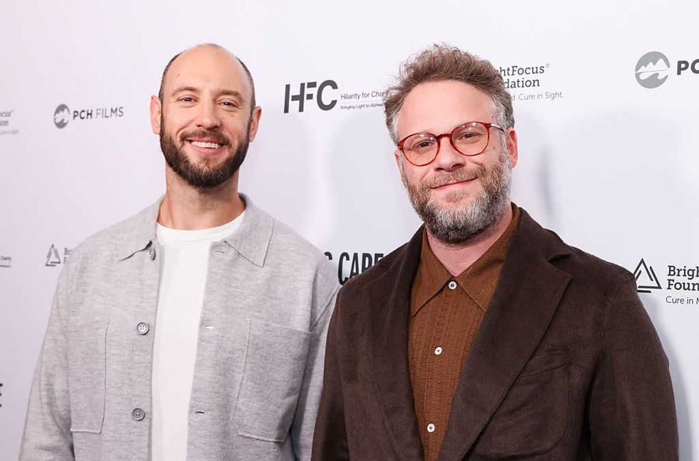 co-writer Evan Goldberg and Seth Rogan