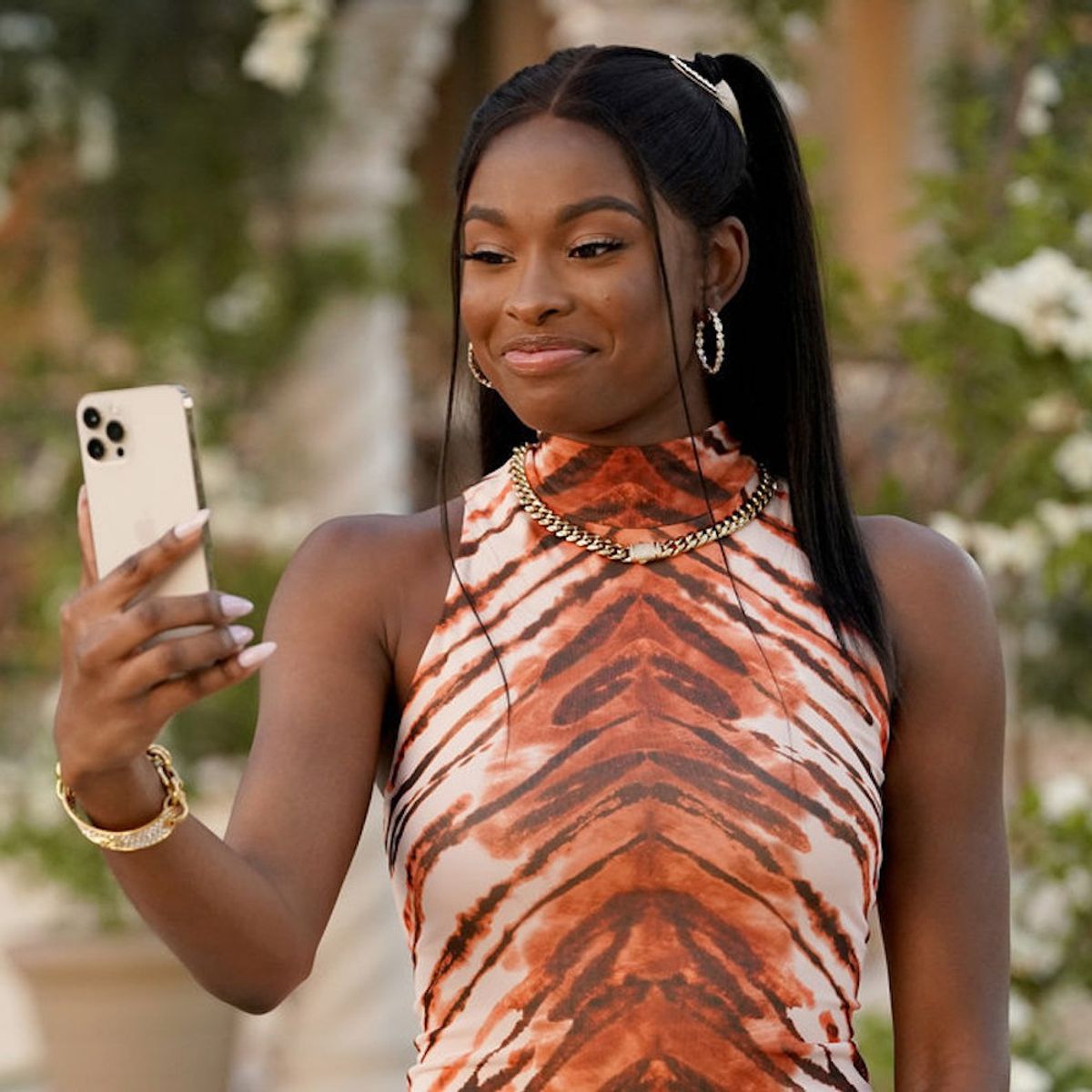 coco jones as hilary in bel-air on peacock