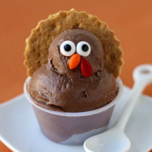 Cocoa Banana Ice Cream Turkeys