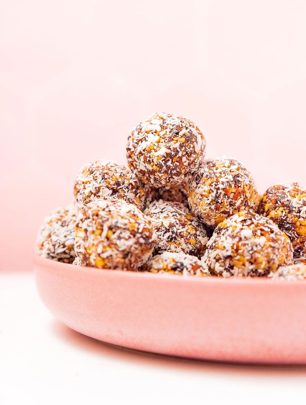 Coconut-Coated No-Bake Energy Bites