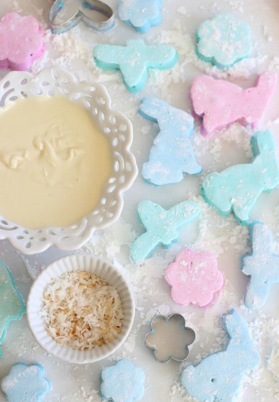 Coconut Marshmallows With White Chocolate