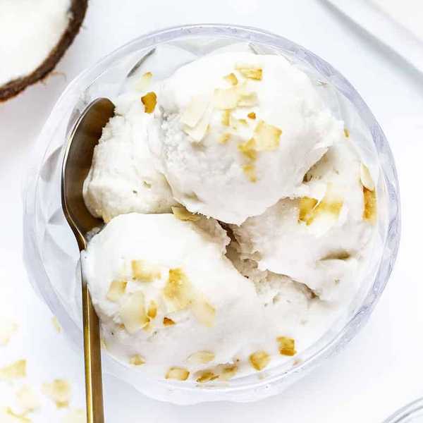Coconut Milk Ice Cream