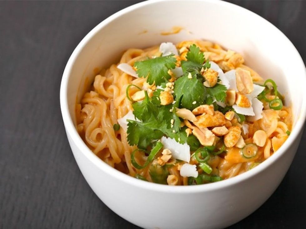 Cold Peanut and Coconut Ramen Salad