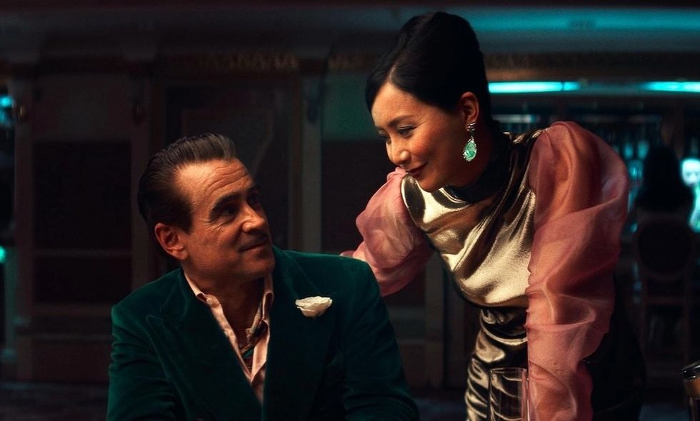 colin farrell in ballad of a small player on netflix