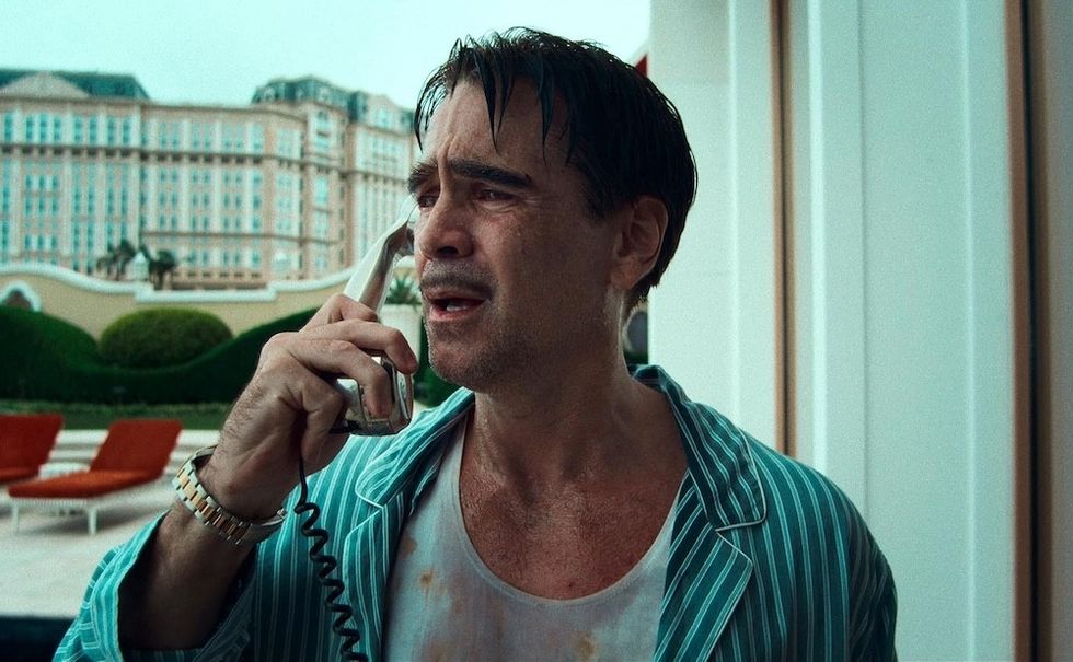 colin farrell in ballad of a small player on netflix