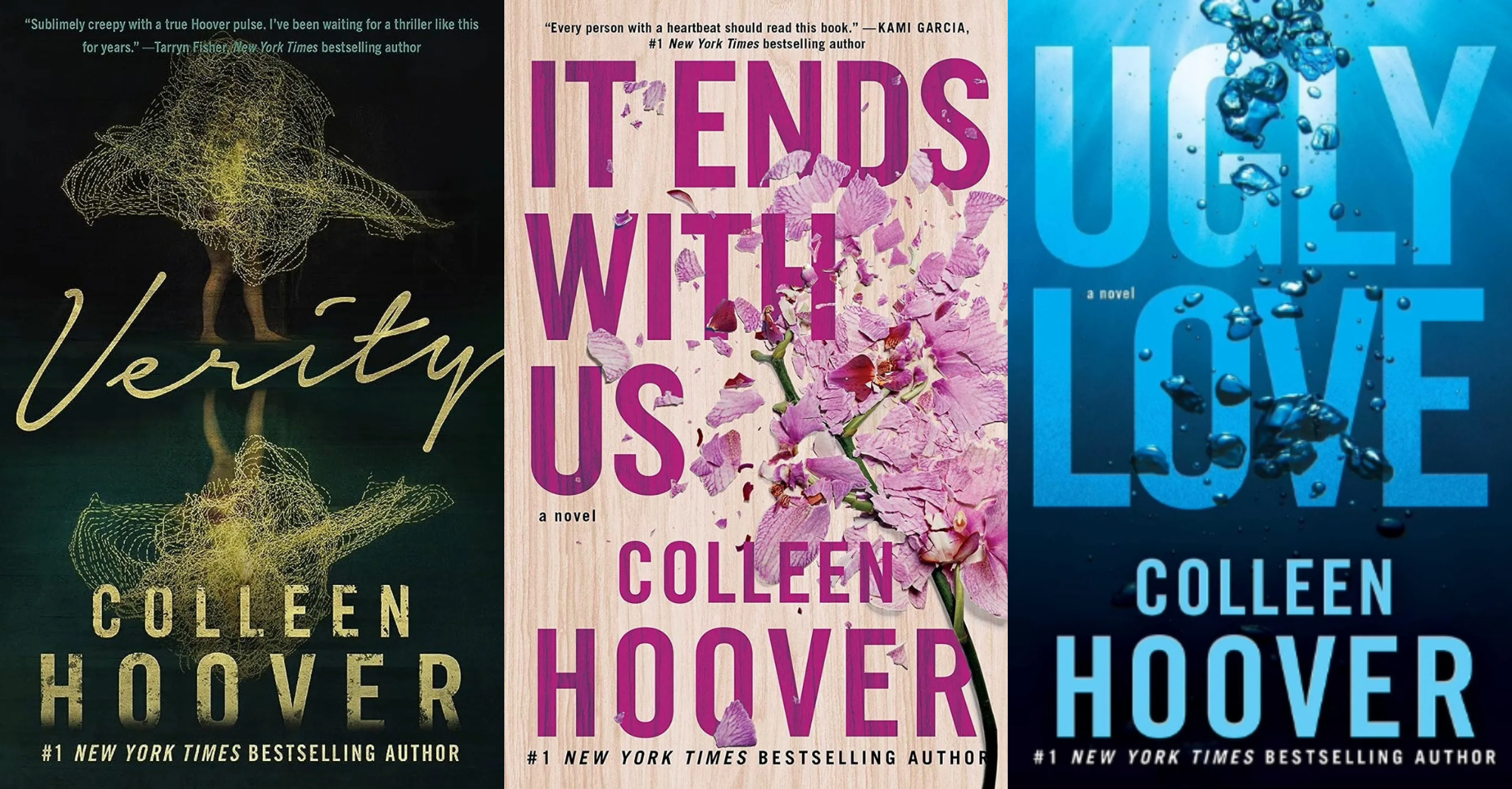 colleen hoover books ranked
