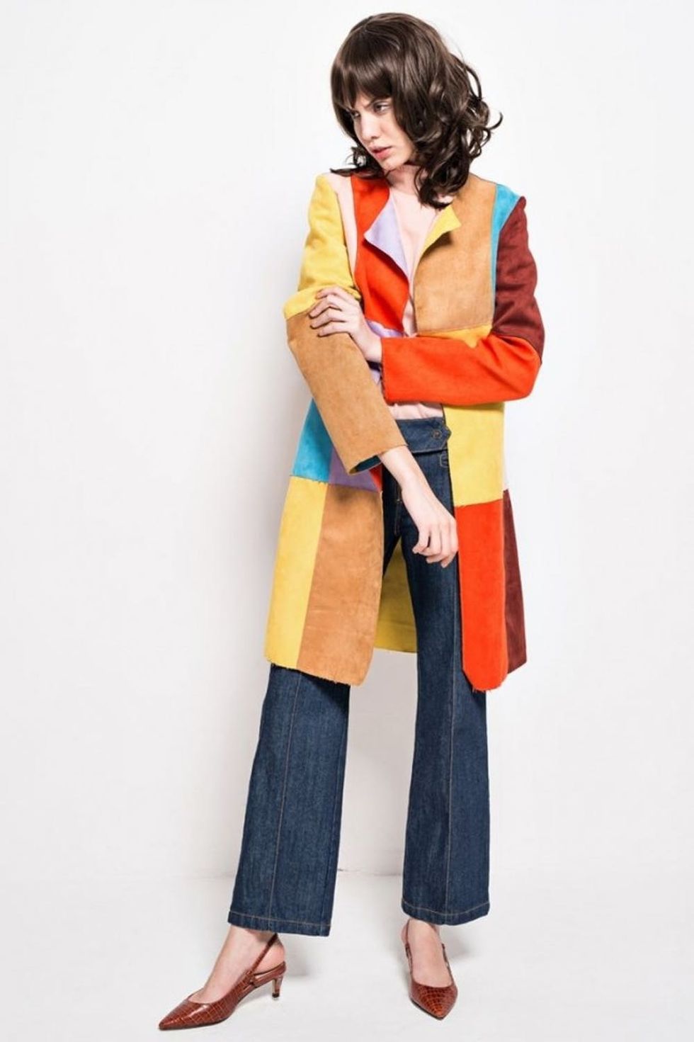 colorblock-trench