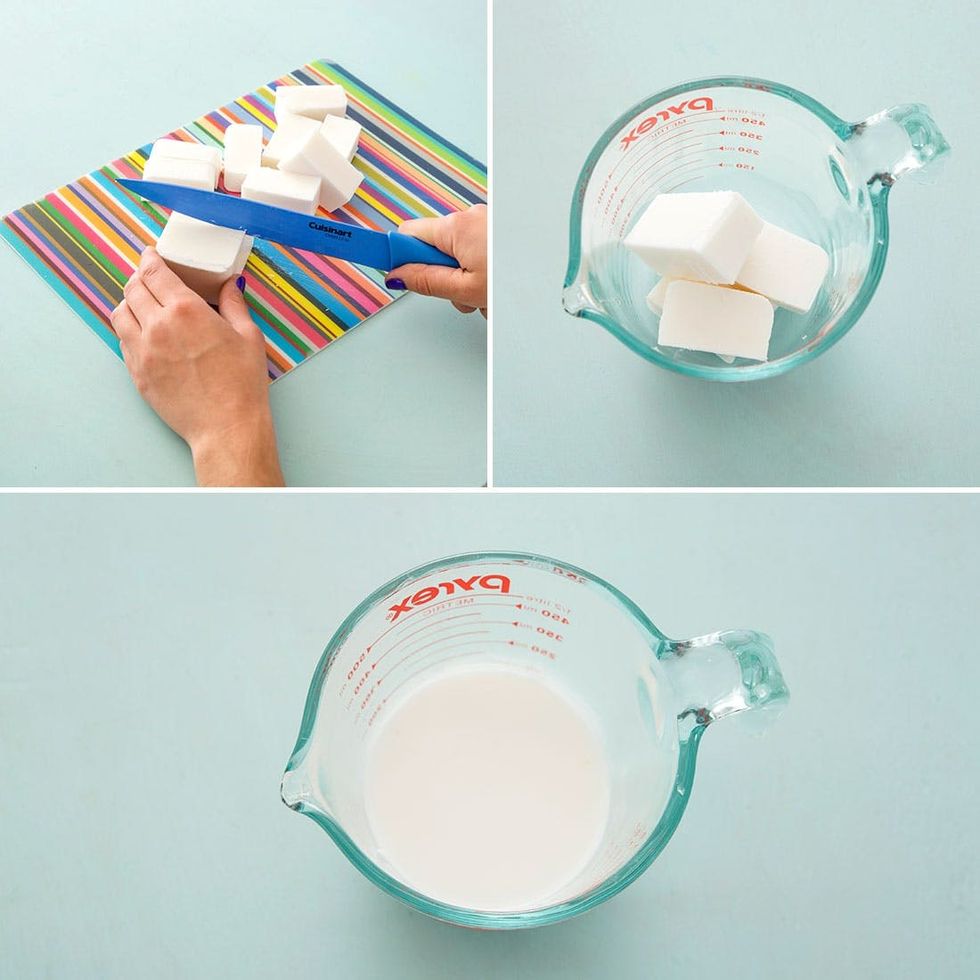 How to Make Modern Color Block Soap Brit + Co