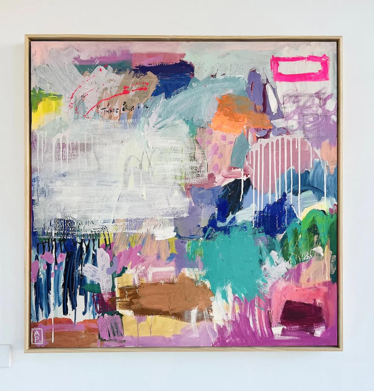 Colorful Abstract Paintings for fall decor 2022