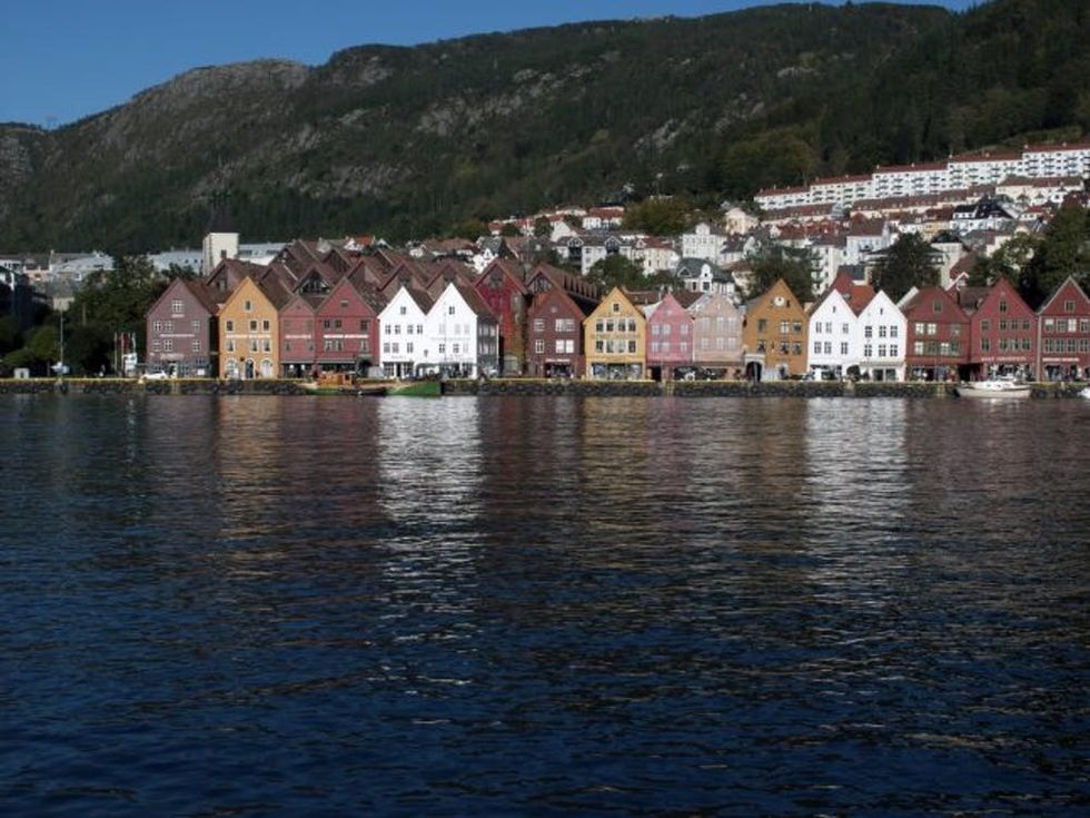 Colorful Buildings-Bryggen-