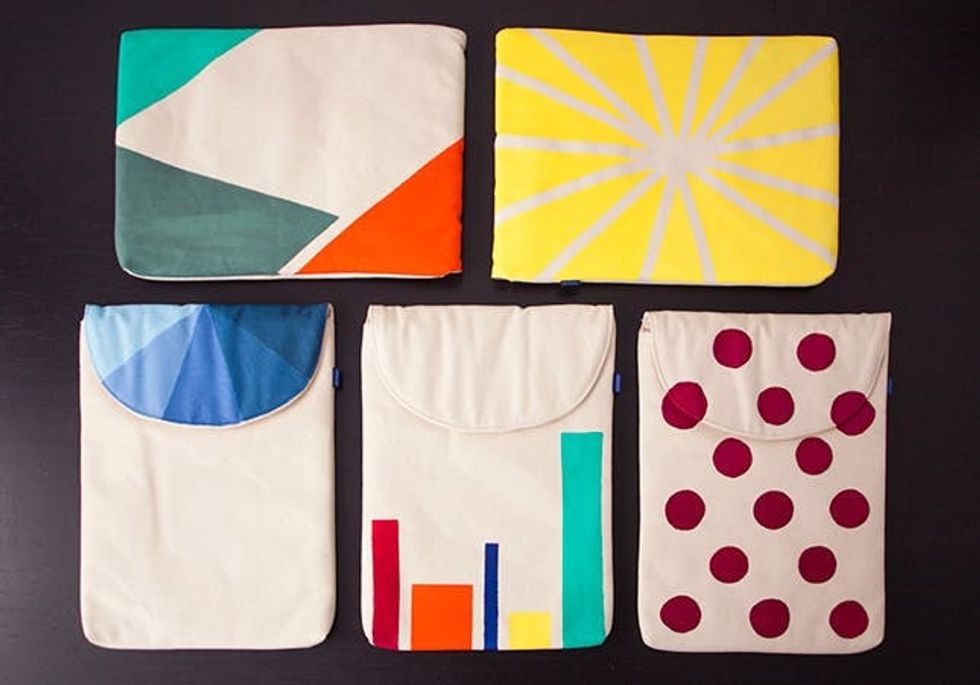 Colorful Canvas Laptop Sleeves