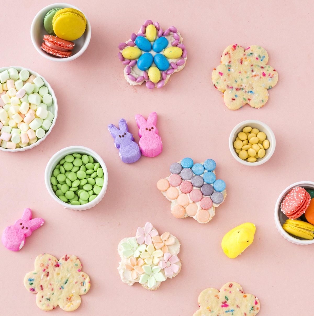 colorful easter candy 