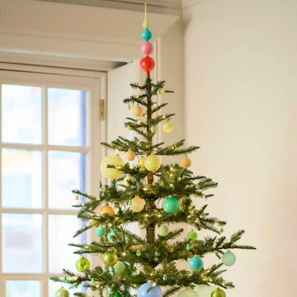 Colorful Glass Tree Topper