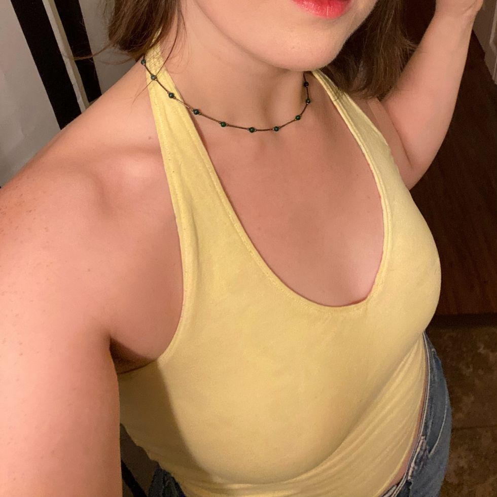 Colorful Going Out Top