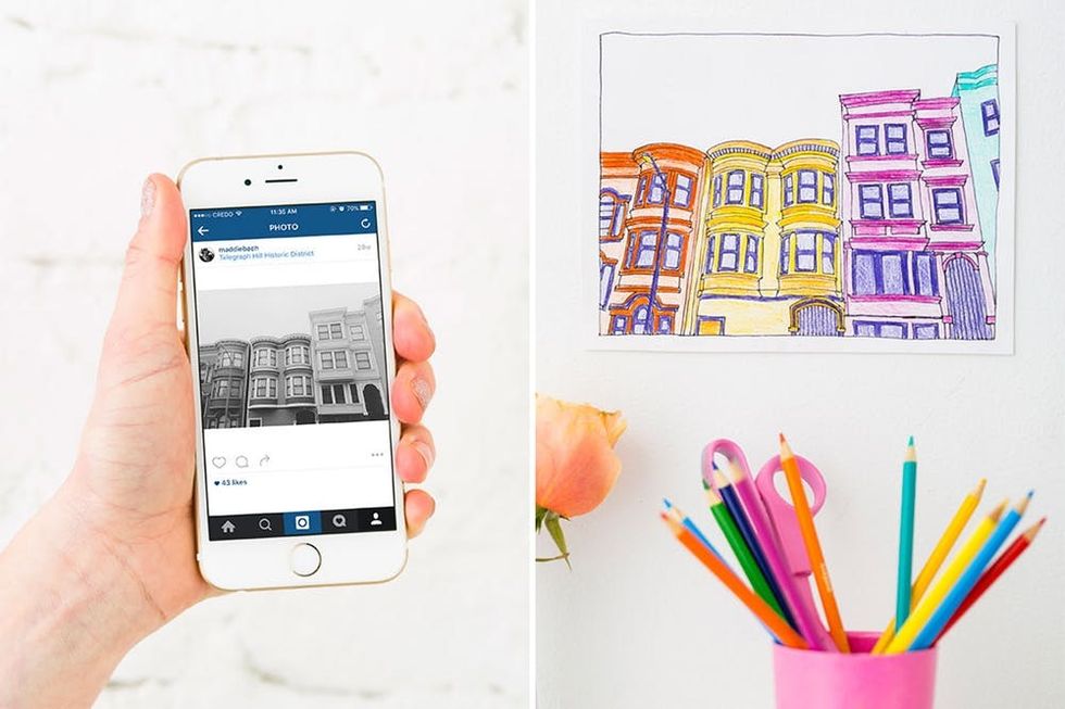coloring-page-houses-phone