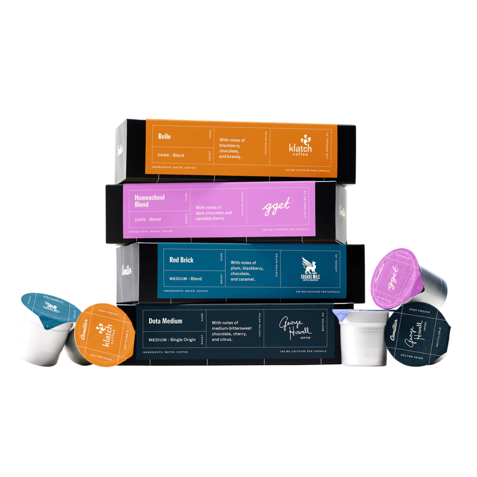 Cometeer Medium & Dark Roast Box