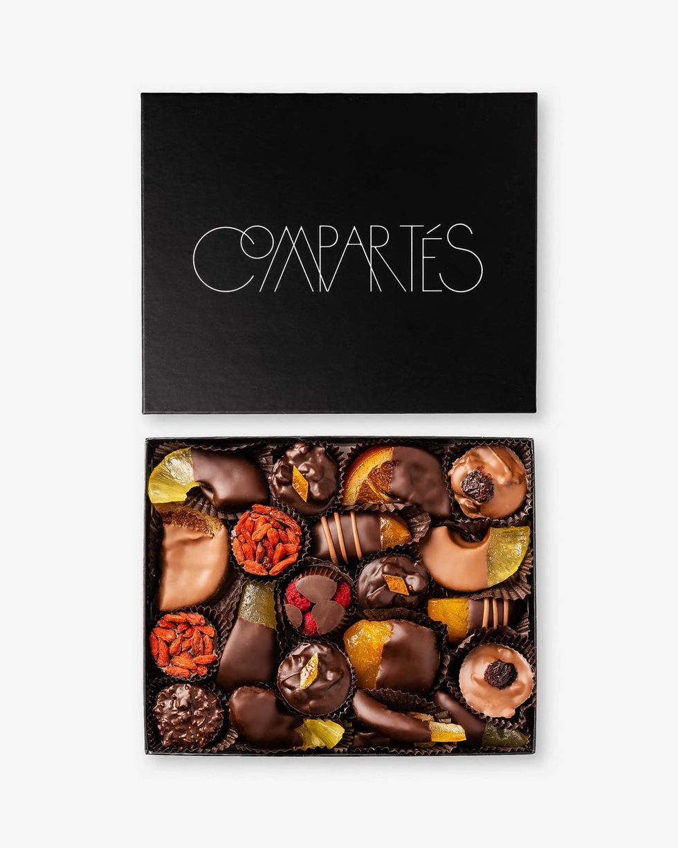 Compart\u00e9s Chocolate Covered Fruits Assortment Gift Box