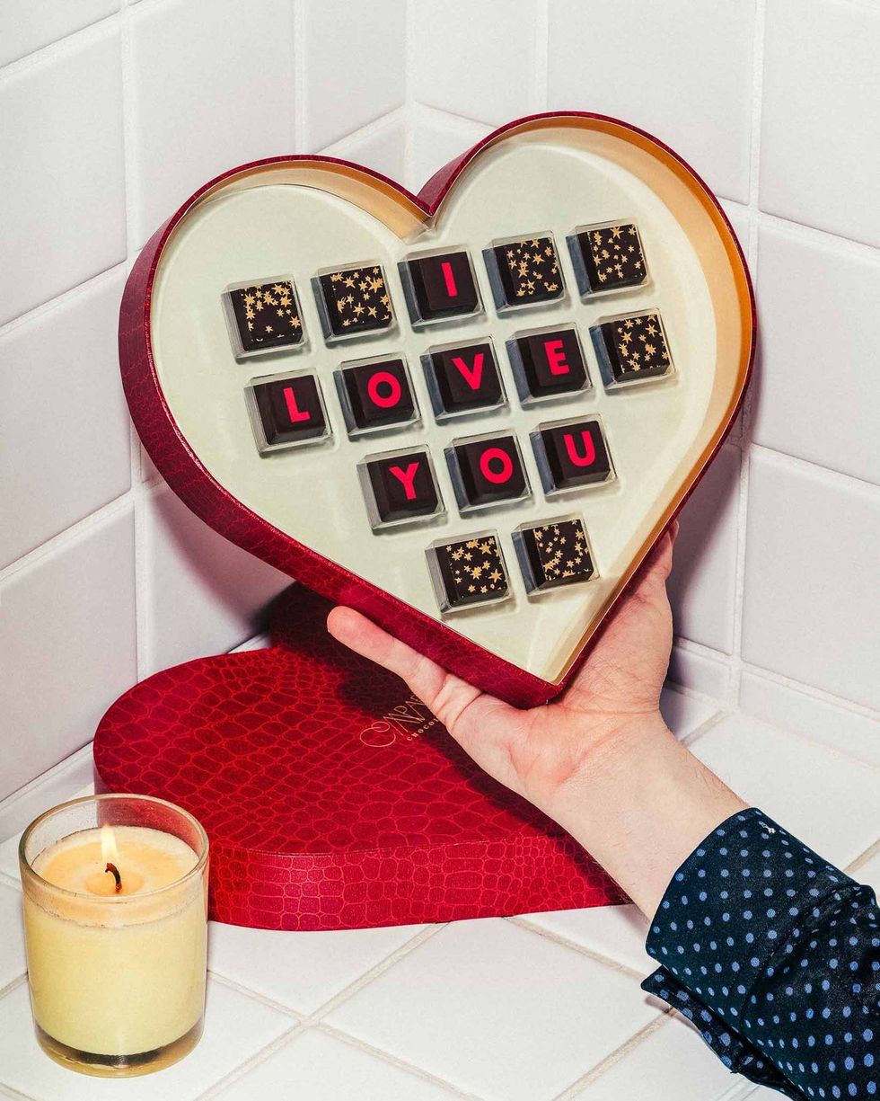 Compart\u00e9s I Love You Valentine's Chocolate Heart Gift Box