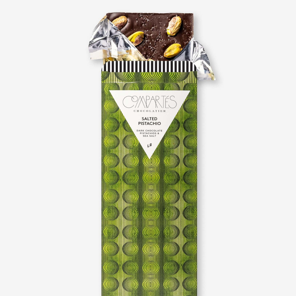 Compart\u00e9s Salted Pistachio Chocolate Bar