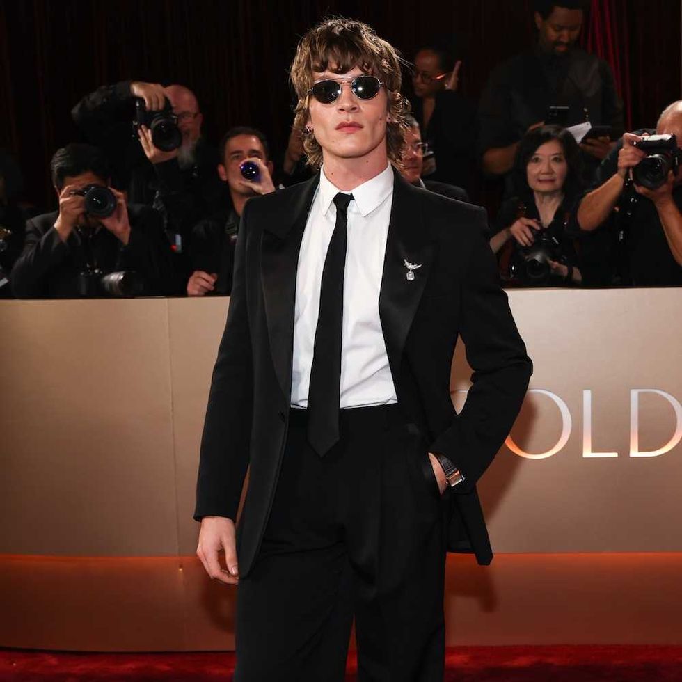 Connor Storrie at the 83rd Golden Globes in 2026