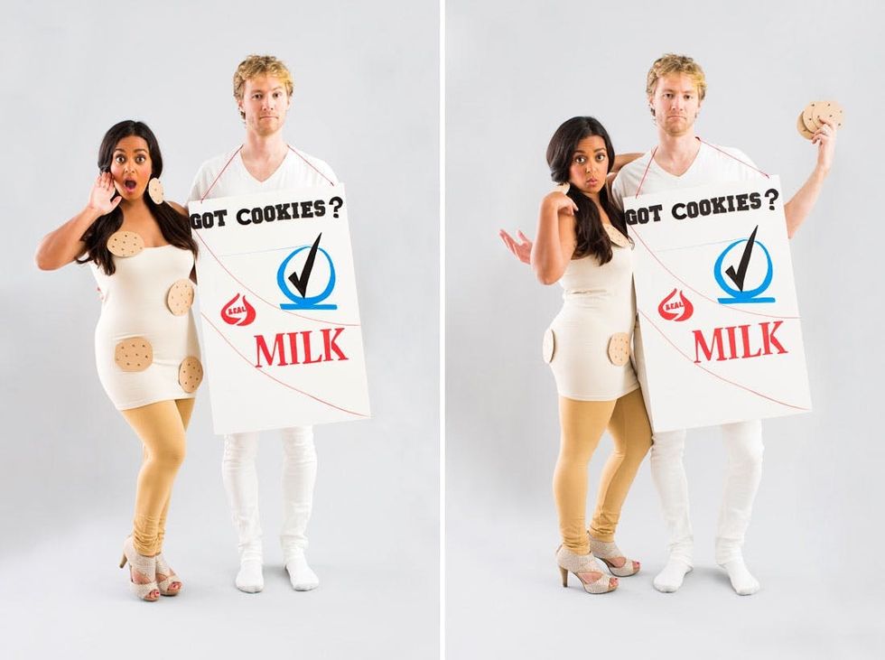 Cookies and Milk Couples Costume