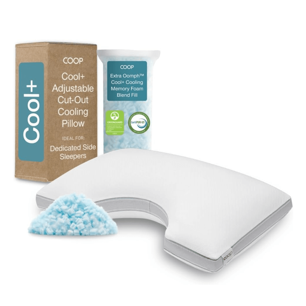 Coop Home Goods Cool+ Cut-Out Adjustable Pillow