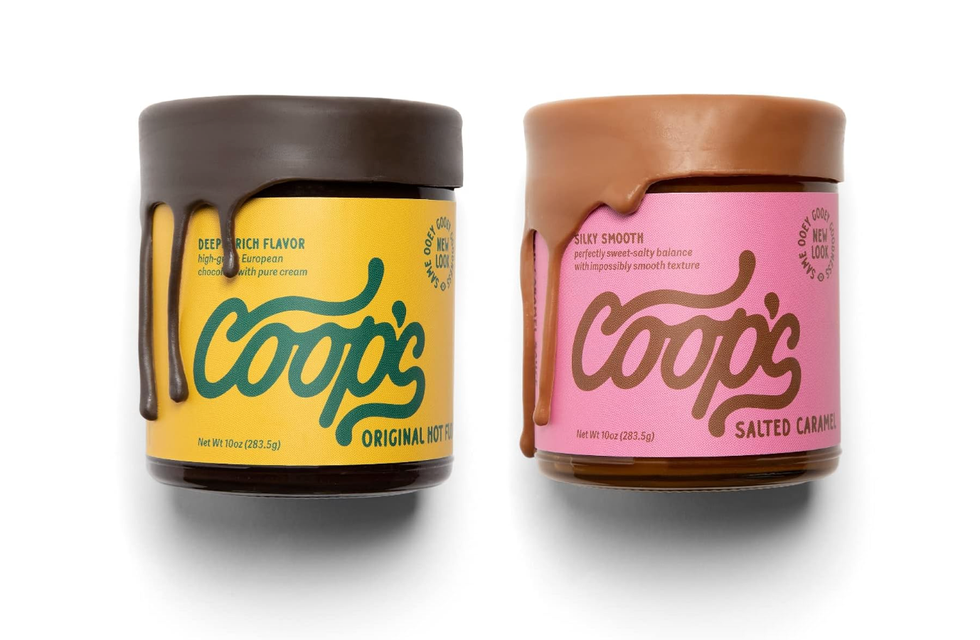 Coop's Original Hot Fudge & Salted Caramel Sauce