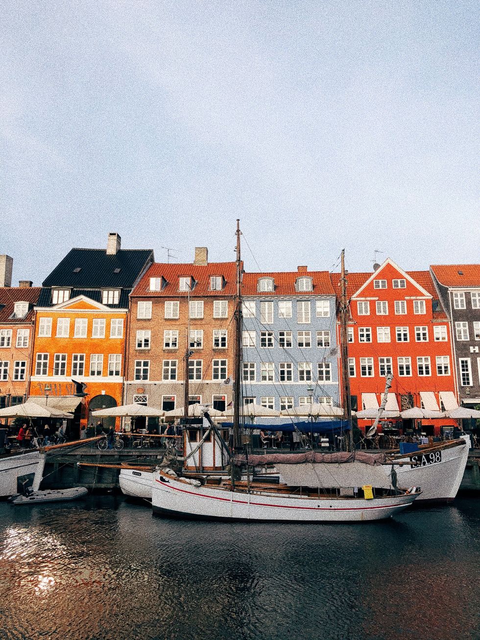 Copenhagen, Denmark colorful houses